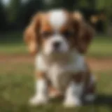 Graceful King Charles Cavalier Puppy