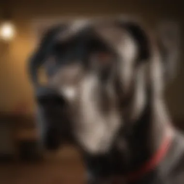Happy Great Dane finding a forever home in Philadelphia through rescue efforts