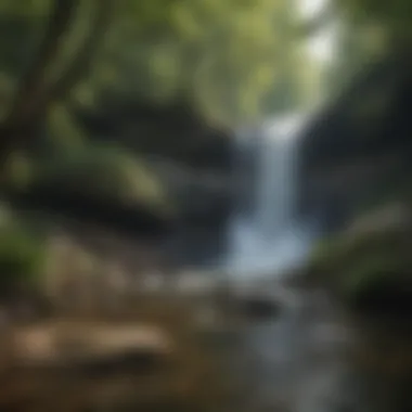 Waterfall hidden in East Tennessee wilderness