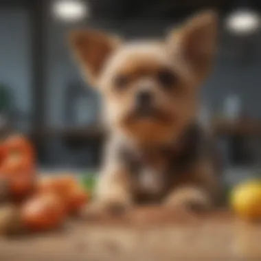 Variety of high-quality ingredients for small dog food