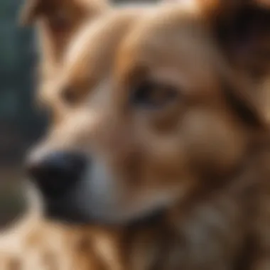 Using Aromatherapy to Calm Your Dog Dog Comforted with Aromatherapy