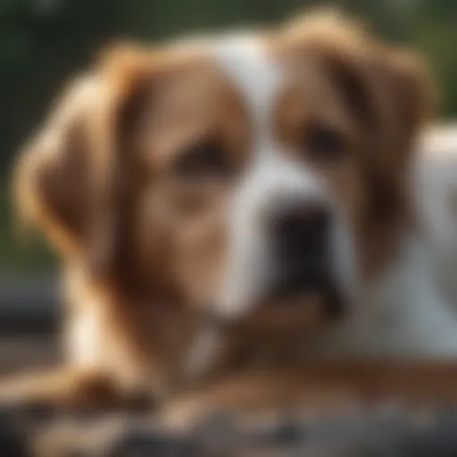 Dog Comforted with Calming Music