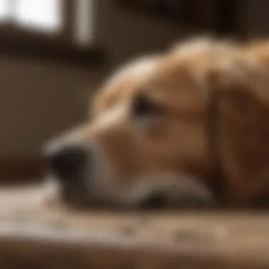 Gentle Massage Techniques for Anxious Dogs Dog Engaged in Relaxing Massage