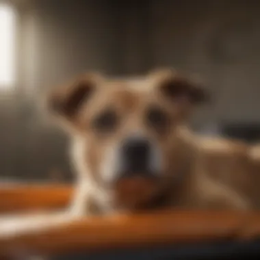 Creating a Safe Haven for Your Dog Dog Relaxing in Safe Haven