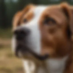 A dog tilting its head, showing curiosity