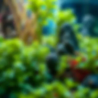 Detailed view of nutrient cycling in aquaponics