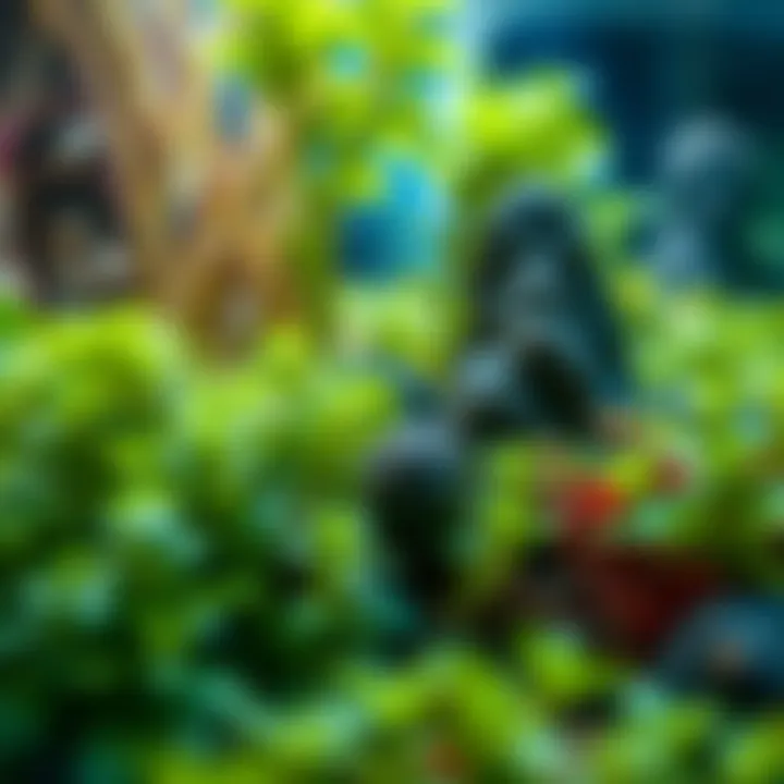 Detailed view of nutrient cycling in aquaponics