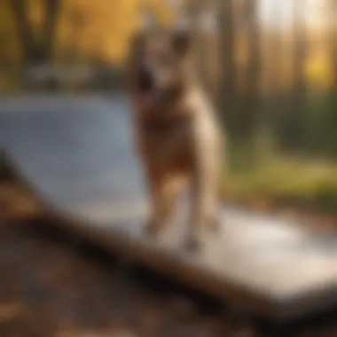 Durable Ramp for Large Dogs A sturdy dog ramp designed for large breeds