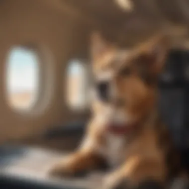 Plush In-Flight Dog Amenities Comfortable In-Flight Dog Accommodations
