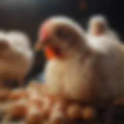 Nurturing chicken embryo in controlled environment