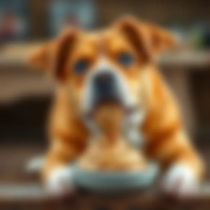 Guidelines for feeding peanut butter to dogs