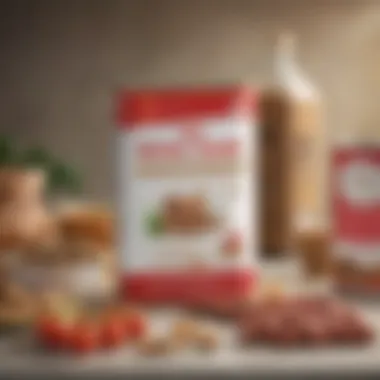 Nutrient-Rich Ingredients in Royal Canin Urinary SO Dog Food Illustration highlighting the key ingredients in Royal Canin Urinary SO dog food