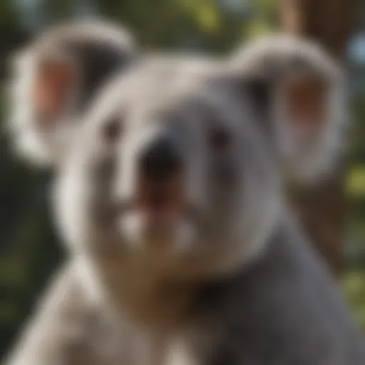 Majestic Koala Gazing into the Distance