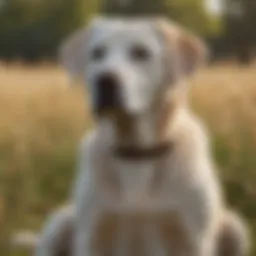 Majestic Labrador Retriever in Field