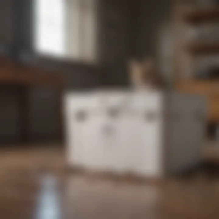 An infographic highlighting environmental considerations of litter maid boxes