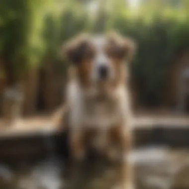 Maintaining Canine Hygiene with Outdoor Baths