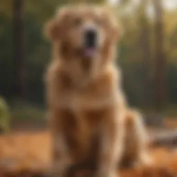 Majestic Golden Retriever