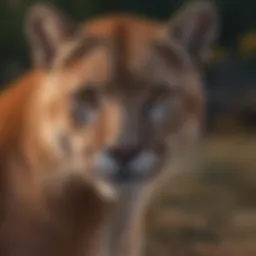 Majestic Missouri Cougar in Twilight