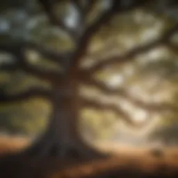 Majestic Oak Tree in Central Texas