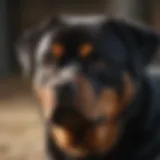 Majestic Rottweiler showcasing breeding quality