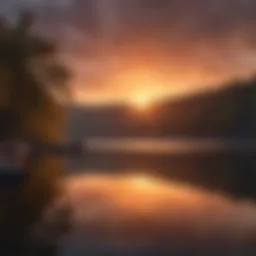 Majestic Sunset over Lake of the Ozarks