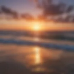 Majestic Sunset Over Gulf of Mexico