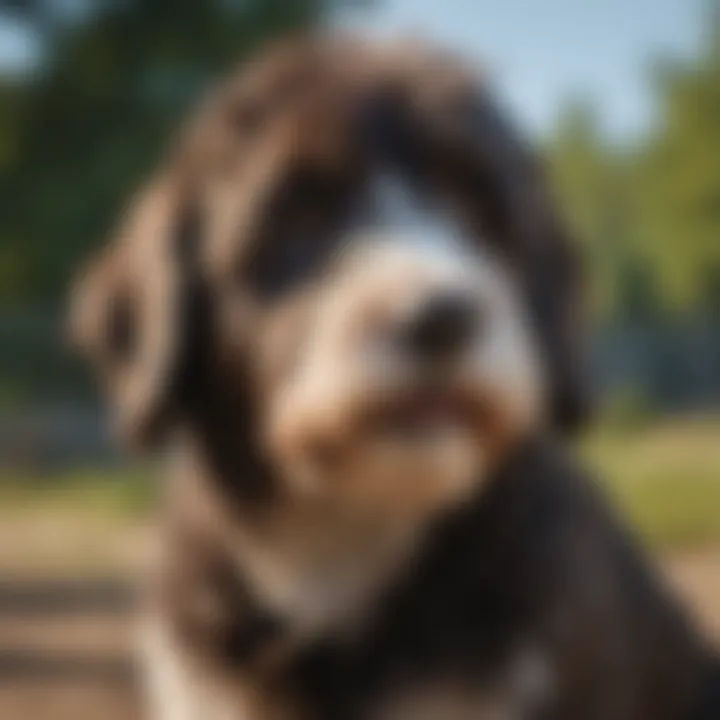 Grooming a Male Bernedoodle