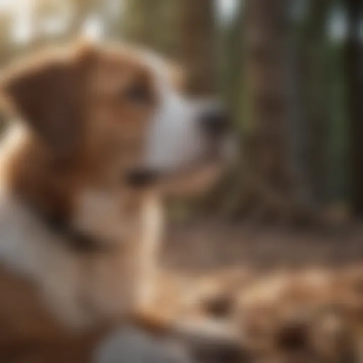 Owner rewarding puppy with a treat for good behavior