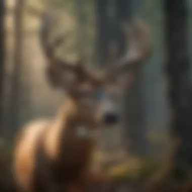 Enhanced Whitetail Deer Call Technique Whitetail Deer Call Amplified in Natural Habitat