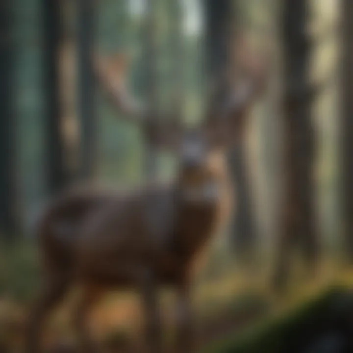 Whitetail Deer Call Echoing Through Forest