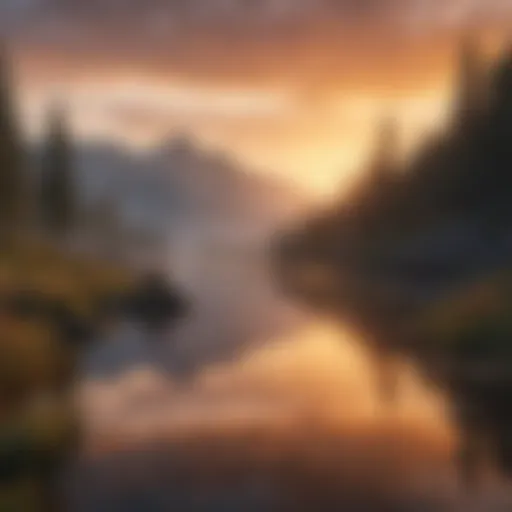 Mystical August Sunrise