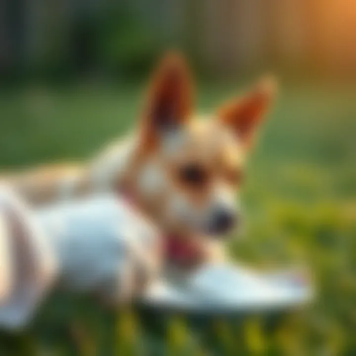 Natural powder application for flea treatment