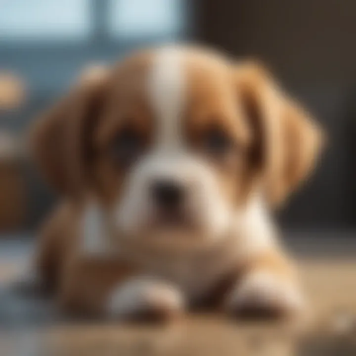 Illustration of financial breakdown for puppy neutering