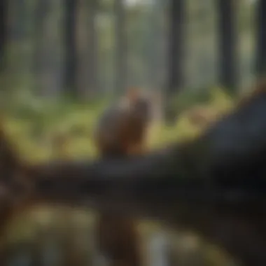 The Pine Barrens: A Unique Habitat A scenic view of New Jersey's pine barrens, home to diverse flora.