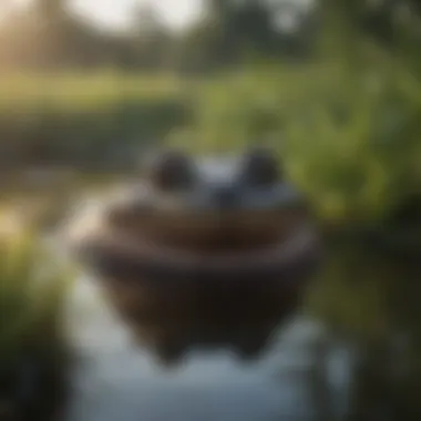 Exploring New Jersey Wetlands A vibrant ecosystem showcasing wetlands teeming with life.