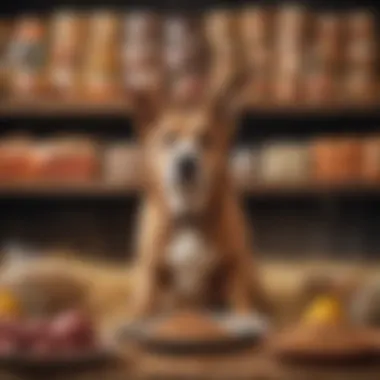 Understanding Nutritional Benefits of Grain Free Diets Nutritional components of grain free dog food highlighted in an infographic.
