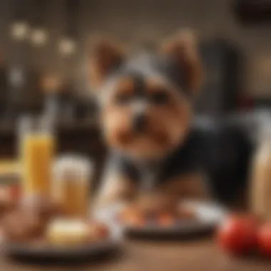 Educating Yourself on Optimal Nutrition for Your Yorkie Yorkie owner learning about optimal nutrition