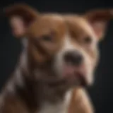Pitbull with Healthy Skin