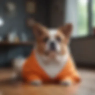 Promotes Healing and Comfort Pet relaxing in The Original Comfy Cone