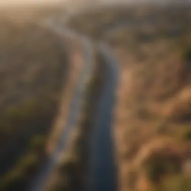 Panoramic View from San Diego Bike Trail