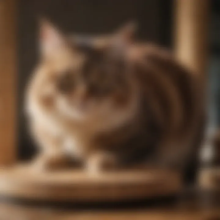 Cats enjoying the PetFusion Jumbo Cat Scratcher