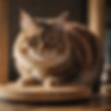Happy Cats Engaging with the Scratcher Cats enjoying the PetFusion Jumbo Cat Scratcher