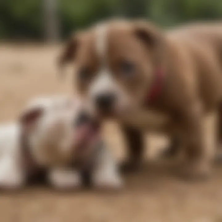 Pitbull Puppy Socialization - Community Connections
