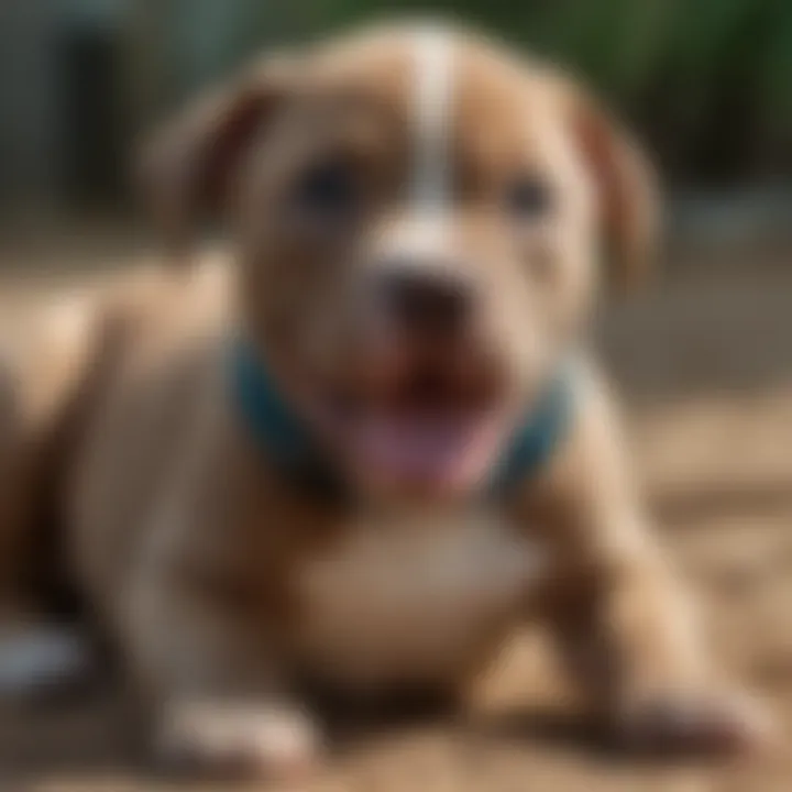 Pitbull Puppy Teething - Growing Pains
