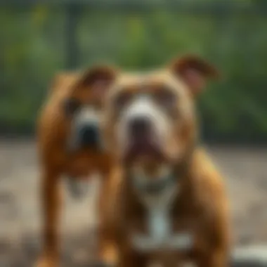 Training session showcasing effective methods for pitbulls