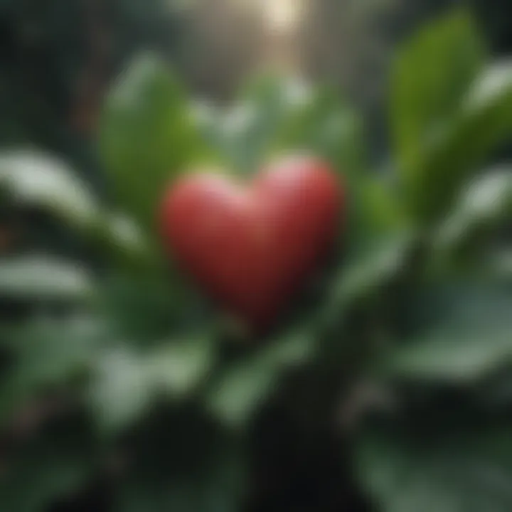 Plant with Heart-shaped Leaves