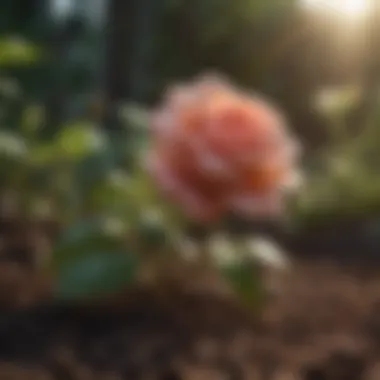 Understanding Soil Needs for Roses Healthy soil with nutrients suitable for rose planting