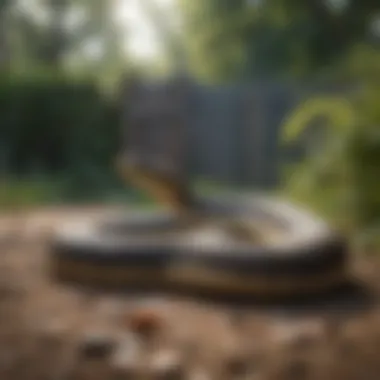Effective Barriers Against Snakes Barriers installed to keep snakes out of residential areas