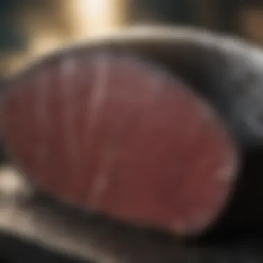 Quality indicators in premium ahi tuna