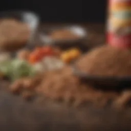 Illustration of various dog food ingredients to avoid